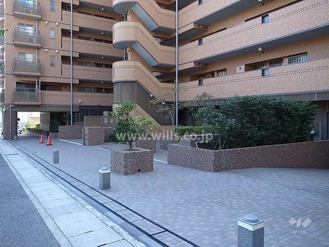 岡本サンハイツ東側敷地