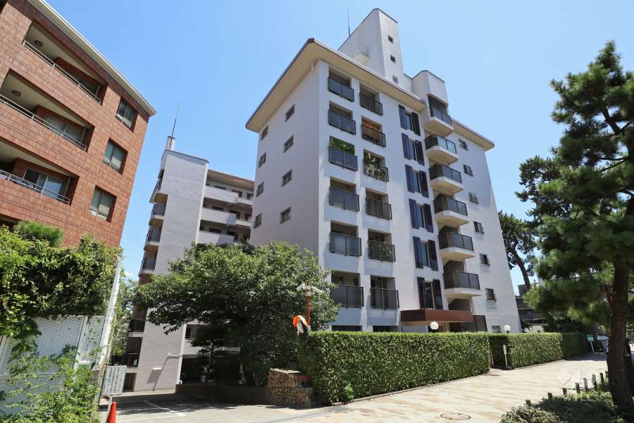 魚崎ハウスの外観（北西側から）