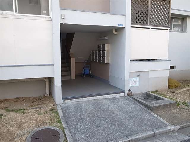 2号棟の住戸入り口