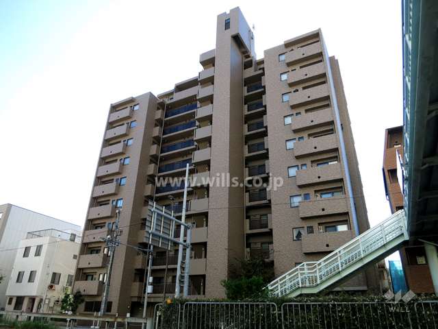 ファミール東灘住吉の外観（北西側から）