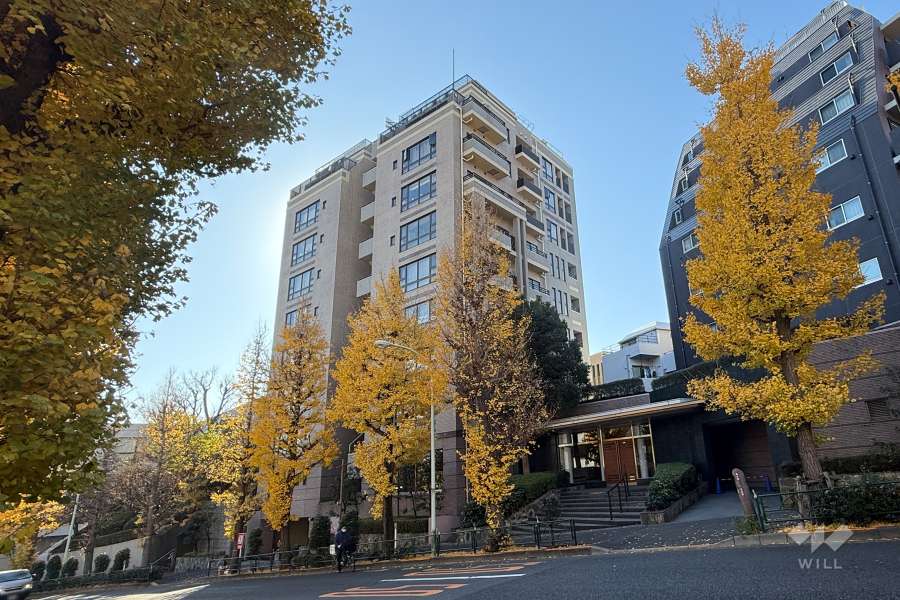 サンウッド目白台の外観（北側から）