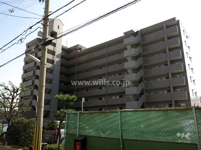 住吉川東パークホームズの外観（北西側から）