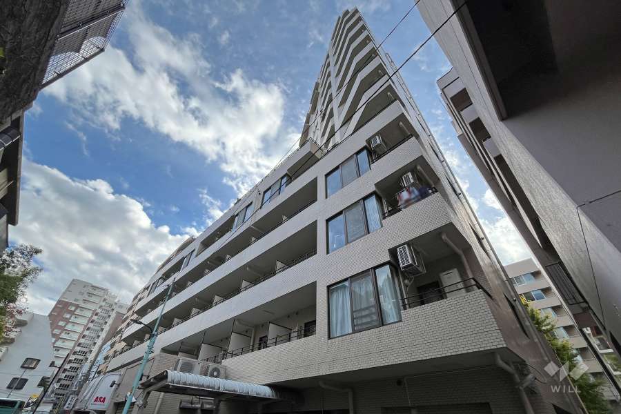 東急ドエルアルス音羽の外観（北東側から）