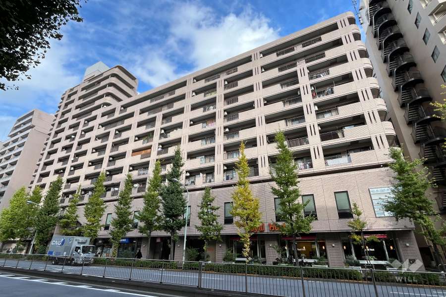 シティ音羽の外観（南西側から）