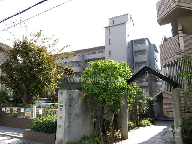 サンハイツ魚崎の外観（北側から）