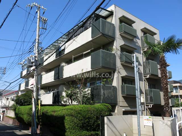 住吉川ダイヤハイツの外観（南東側から）