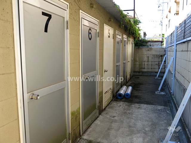 共用部分（敷地北側のトランクルーム）