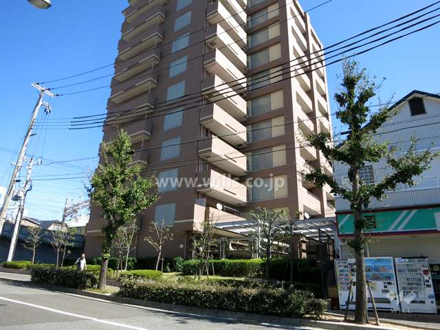 グランディア御影の外観（南西側から）