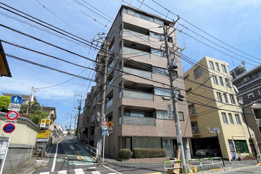 藤和小日向ホームズの外観（南西側から）
