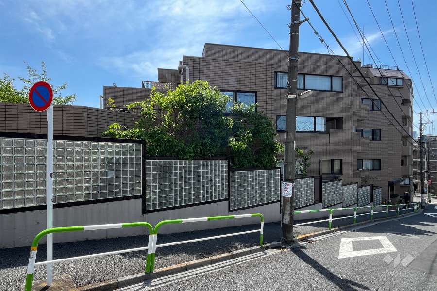 藤和小日向ホームズの外観（北西側から）