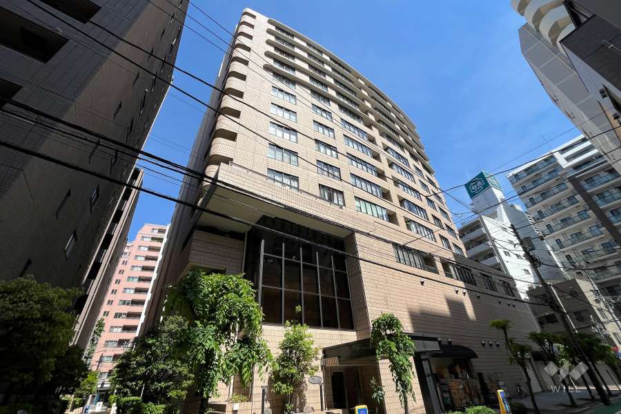フォルム小石川の外観（北西側から）