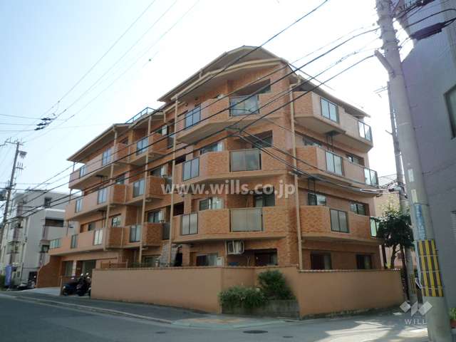 ライオンズマンション芦屋西第２の外観（北東側から）