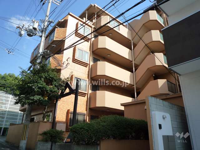 ライオンズマンション芦屋西第２の外観（北西側から）