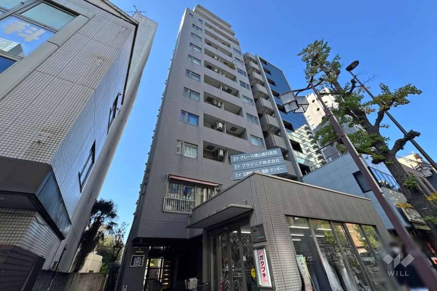 アールクレエ本郷の外観（南東側から）