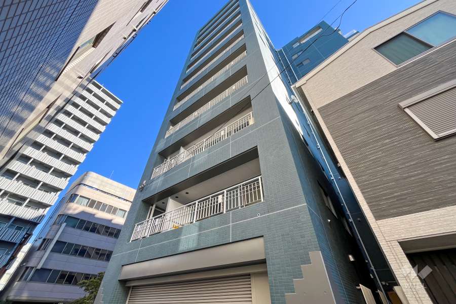 エニス小石川の外観（西側から）