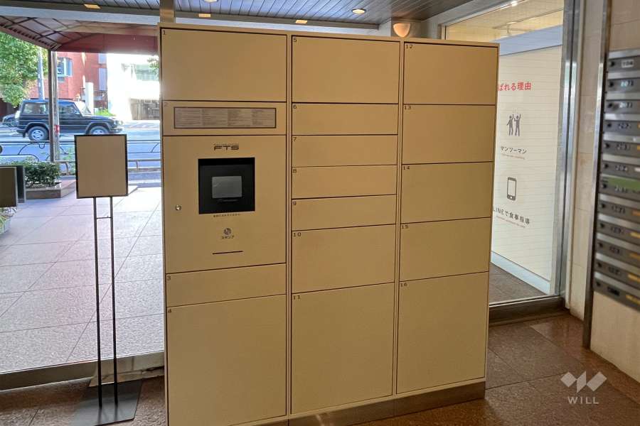 宅配ボックスと共用ポスト