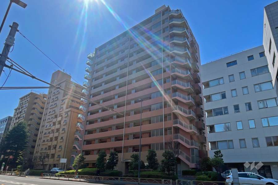 アールヴェール文京大塚公園の外観（南東側から