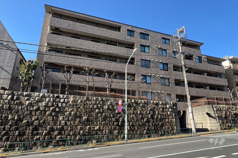 パークハイム千石の外観（南西側から）