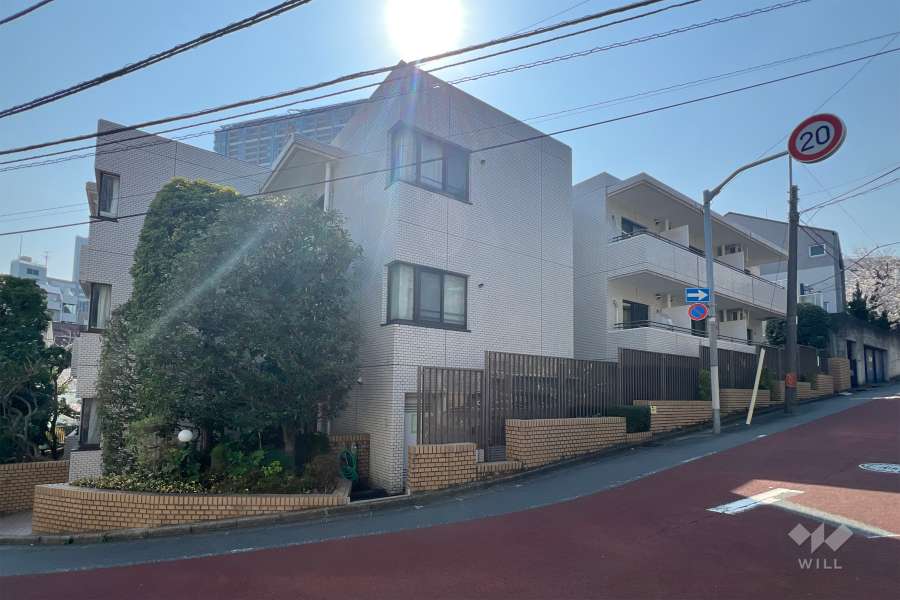 西片サニーハイツの外観（北東側から）