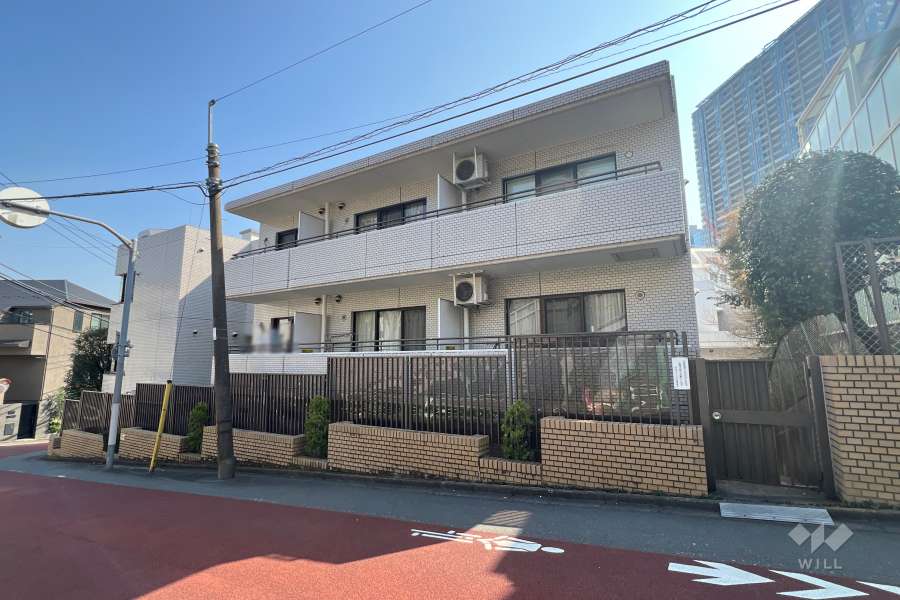 西片サニーハイツの外観（北側から）
