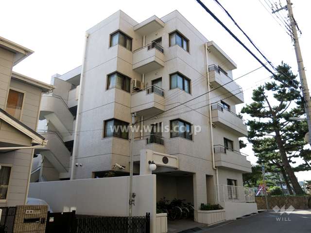 エスプリ御影アーバンライフの外観（北東側から）