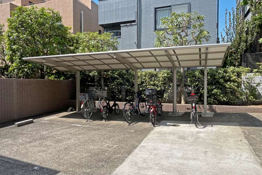 屋外駐輪場