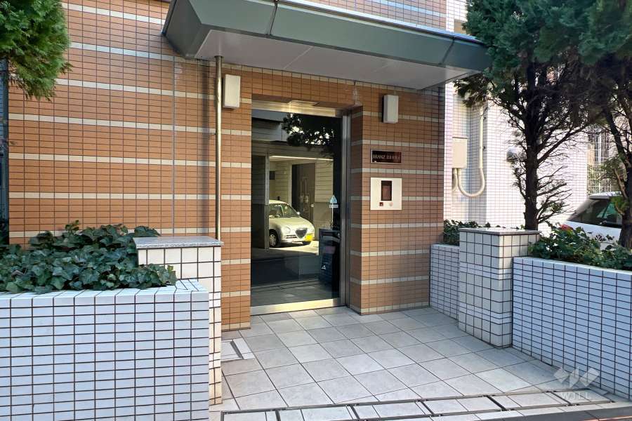 駐輪場の出入り口