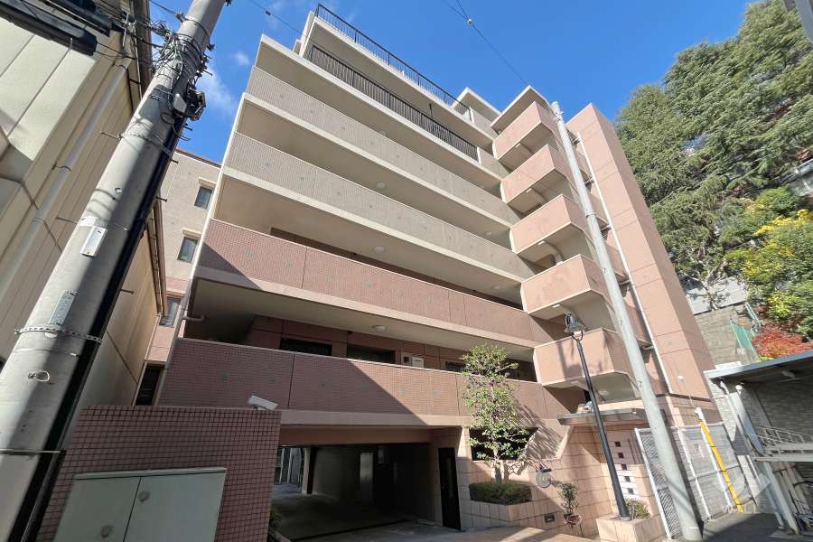 ヴィラージュ白山の外観（南側から）