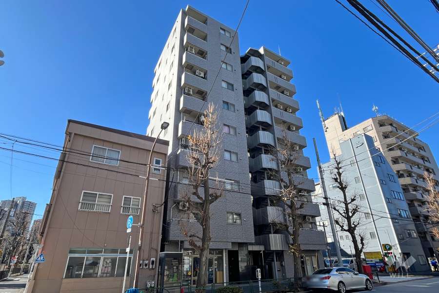 パークサイド小石川植物園の外観（東側から）