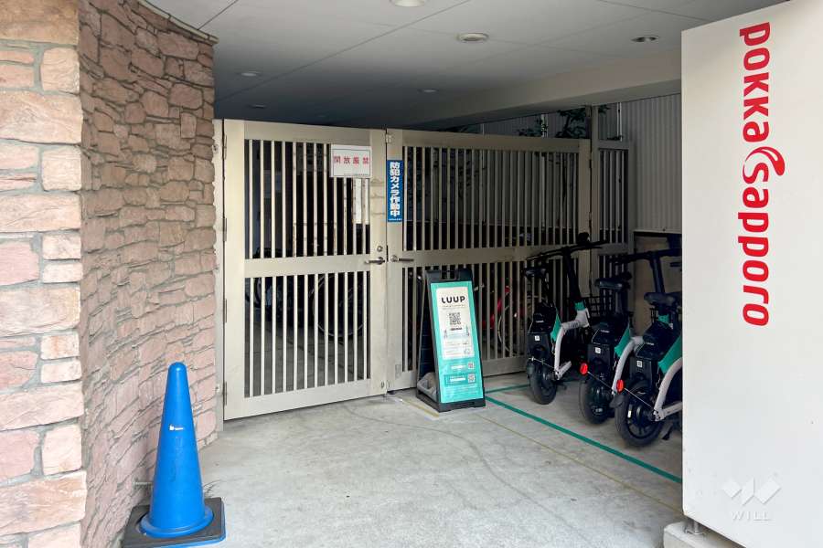 駐輪場