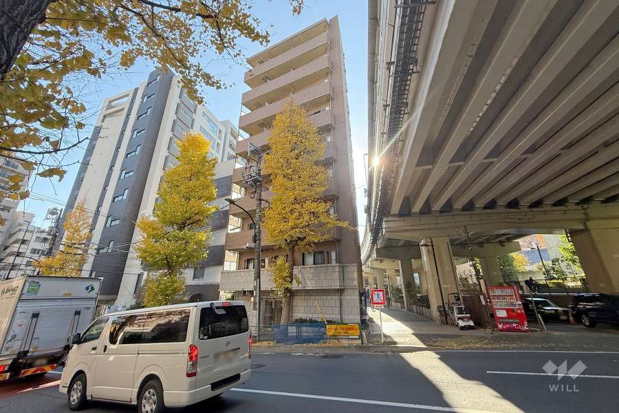 パレステュディオ文京音羽の外観（北西側から）