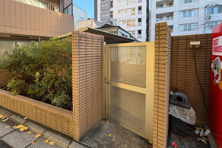 駐輪場の出入り口