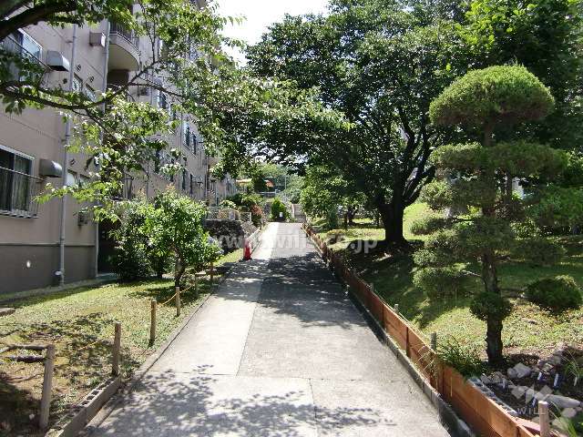 マンション北側の様子