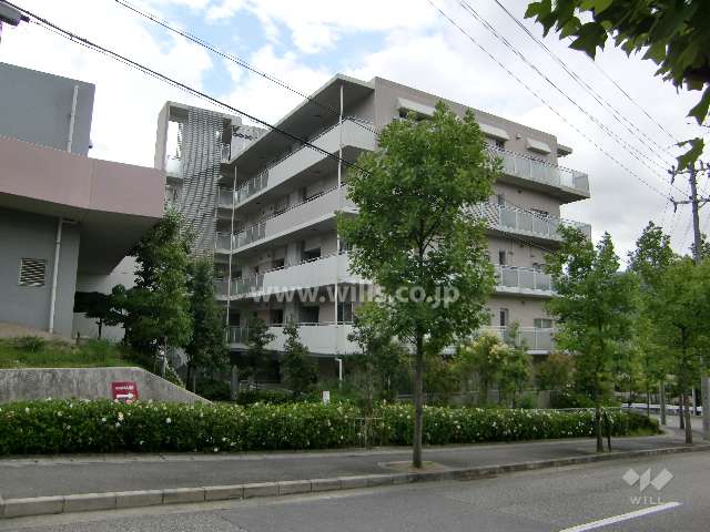 ルネサンクタスナシオンヒルズD1棟の外観（北側から）