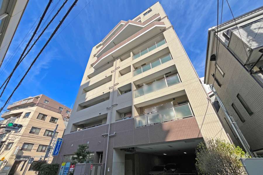 エクセレントシティ文京小桜の外観（南東側から）