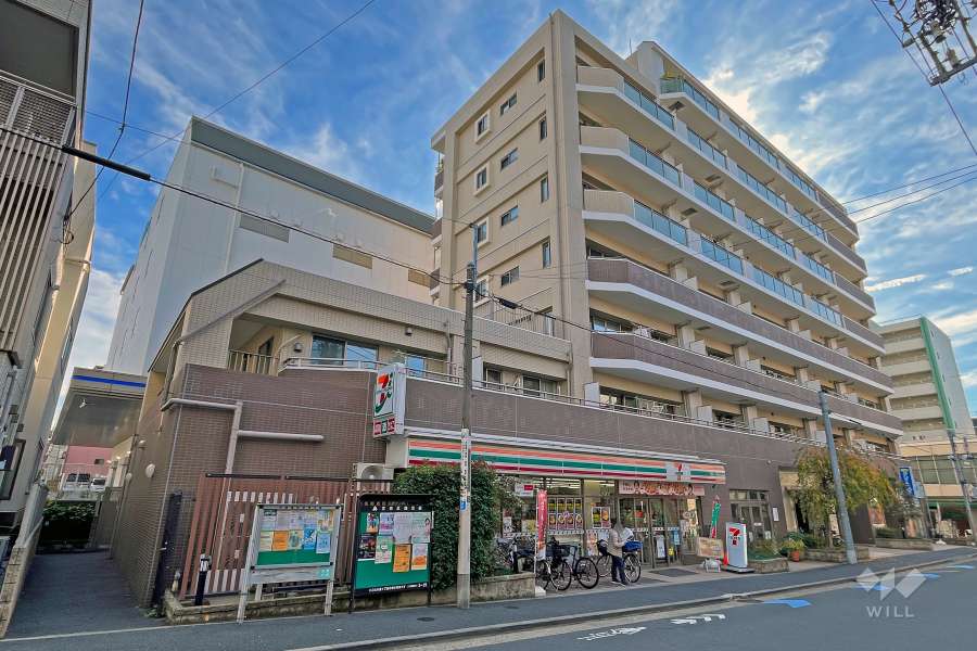 エクセレントシティ文京小桜の外観（北西側から）