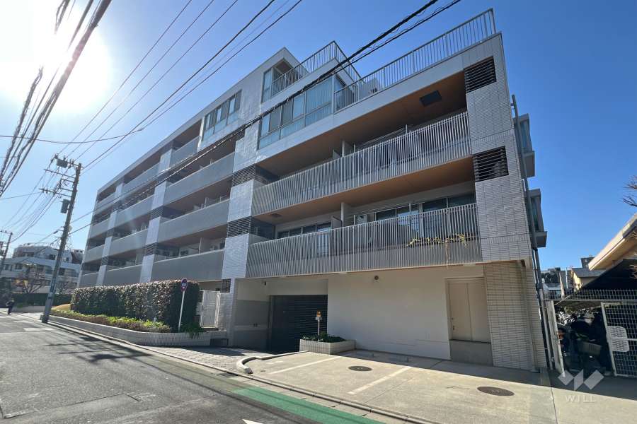 エクアス小石川林町の外観（南東側から）