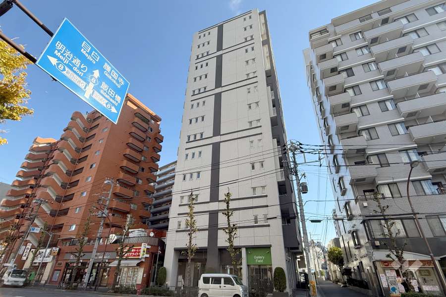 パークハウス文京関口の外観（南西側から）