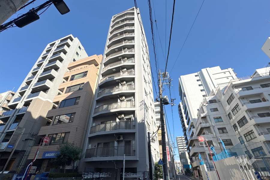 リヴシティ文京本郷の外観（南東側から）.