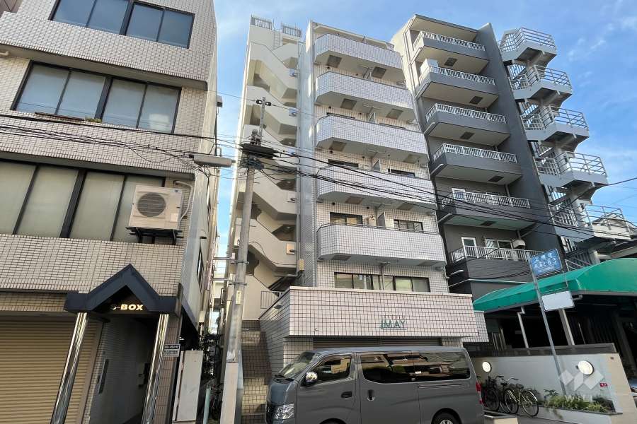 トップ江戸川橋第1の外観（北東側から）