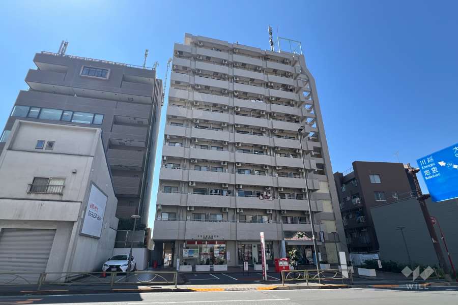 パレドール文京メトロプラザ1の外観（東側から）