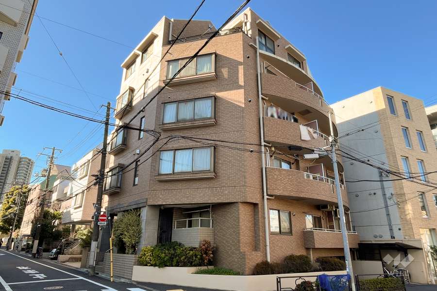 フレス茗荷谷の外観（東側から）