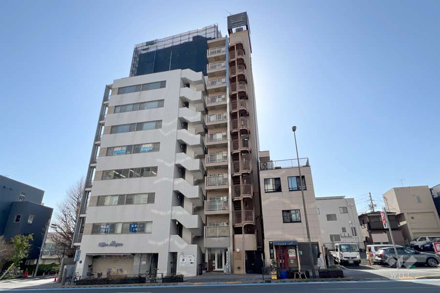日興パレス文京第3の外観（北側から）