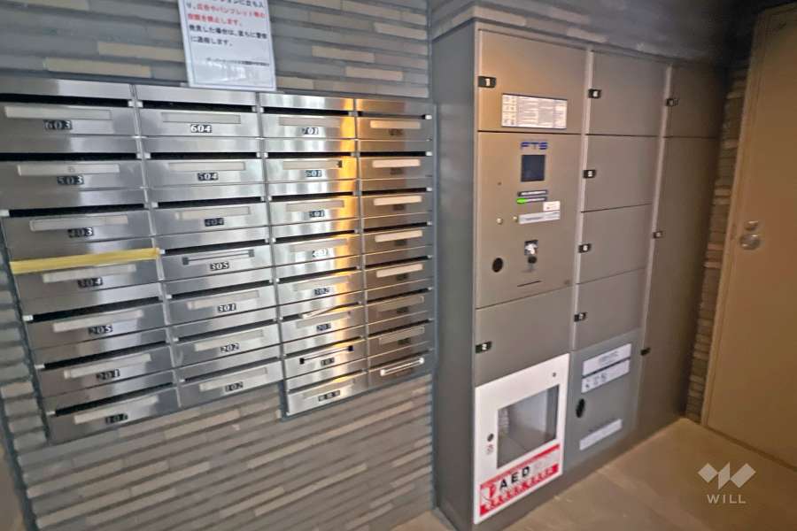 宅配ボックスと共用ポスト