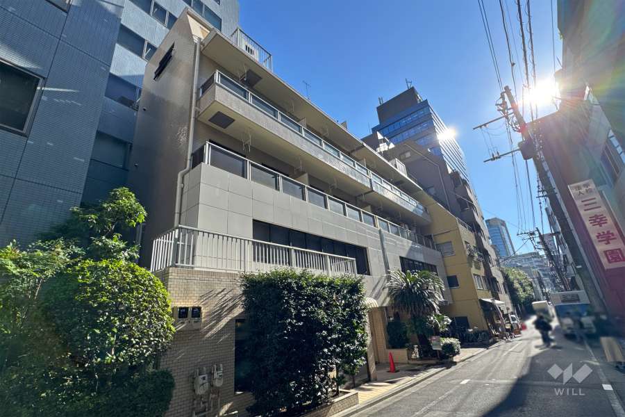 ハイシティ本郷の外観（北西側から）
