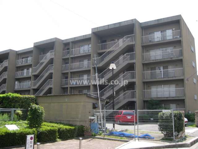 香櫨園フラットC棟の外観（北西側から）