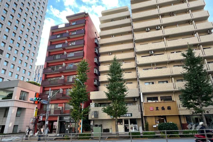 ライオンズマンション護国寺第3の外観（北東側から）