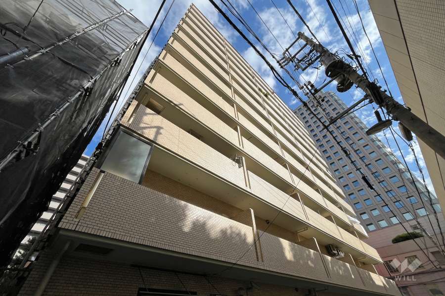 ライオンズマンション護国寺第3の外観（北西側から）