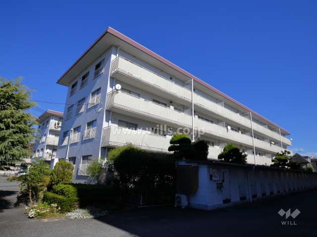 仁川フラットB棟の外観（南西側から）