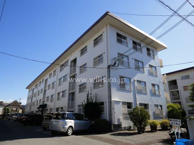 仁川フラットB棟の外観（北西側から）